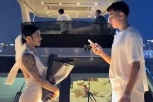 结束六年爱情长跑！上海后卫李添荣向女友求婚成功！