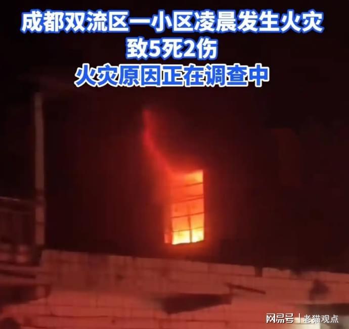 开云app-5死2伤！成都一小区深夜突发大火，死者身份流出，知情者含泪发声